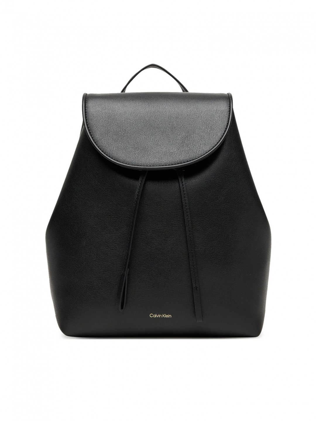 Calvin Klein Batoh Foil Logo Flap Backpack LV04F3297G Černá